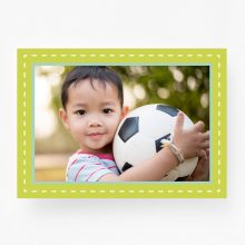 Vroom Vroom Motorcycle Birthday Invitation - Back