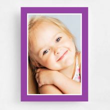 Pink and Purple Dinosaur Birthday Invitation - Back